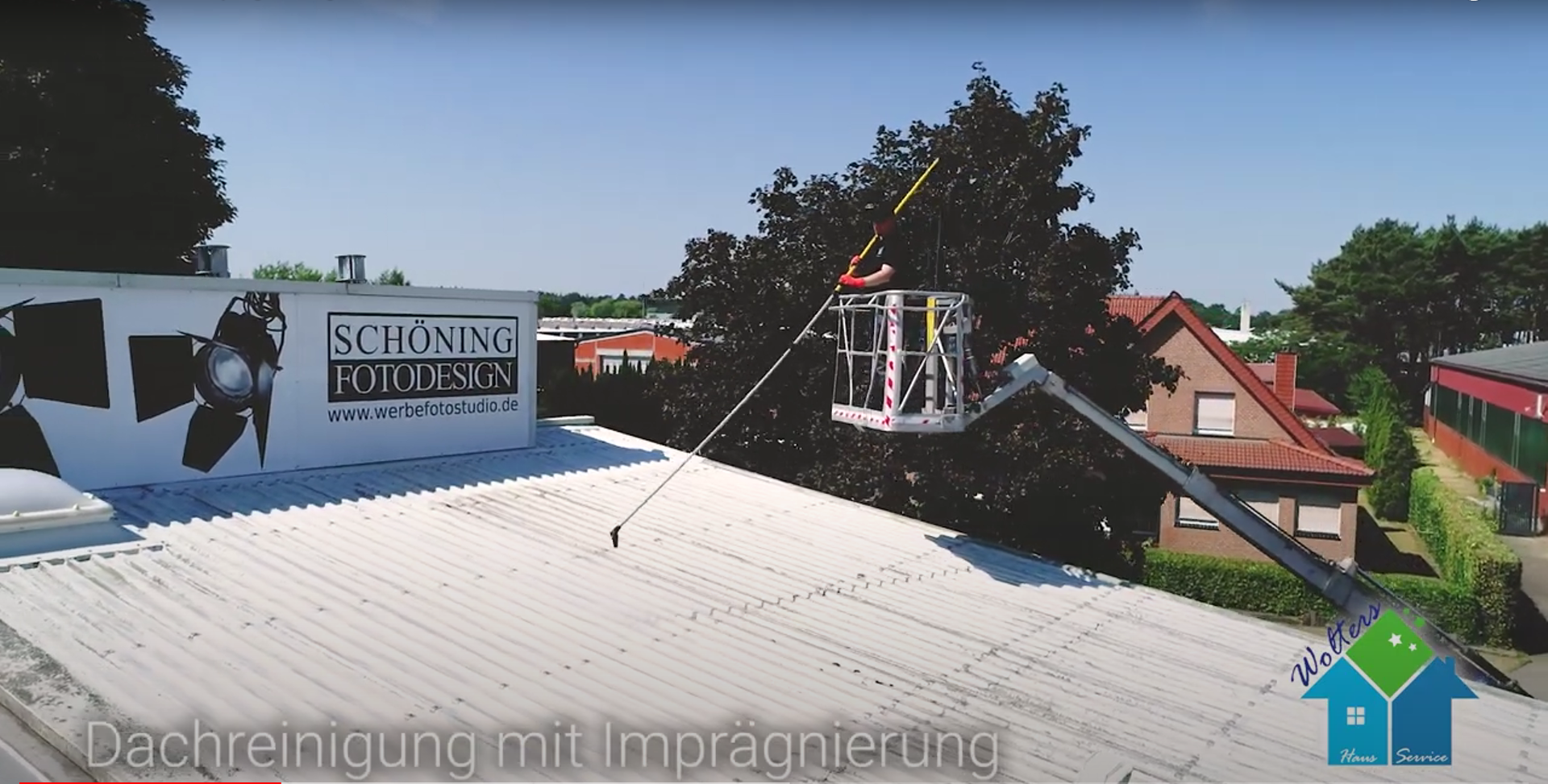 Dach-Komplettreinigung in Bawinkel